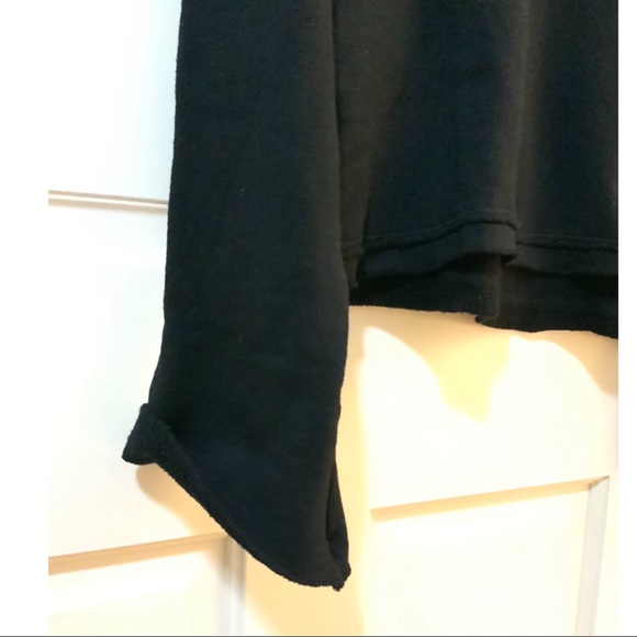 Michael Stars Reversible Raglan Sleeve Sweatshirt - Picture 4 of 4